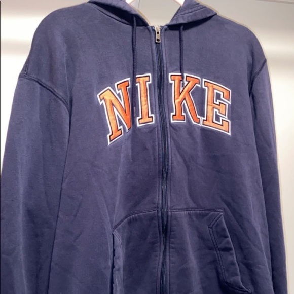 vintage nike zip up hoodie